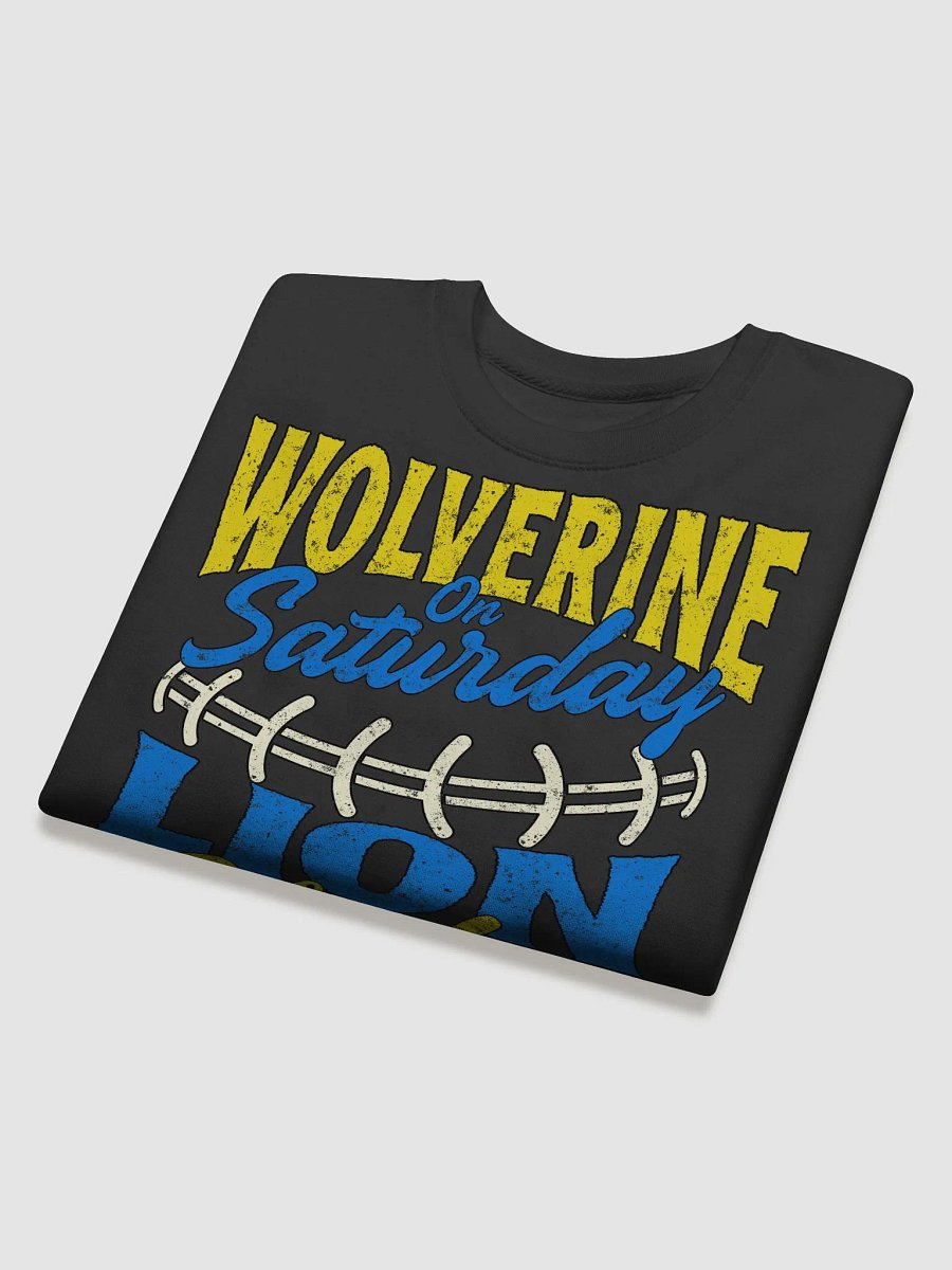 Vintage Wolverine On Saturday Lion On Sunday product image (4)