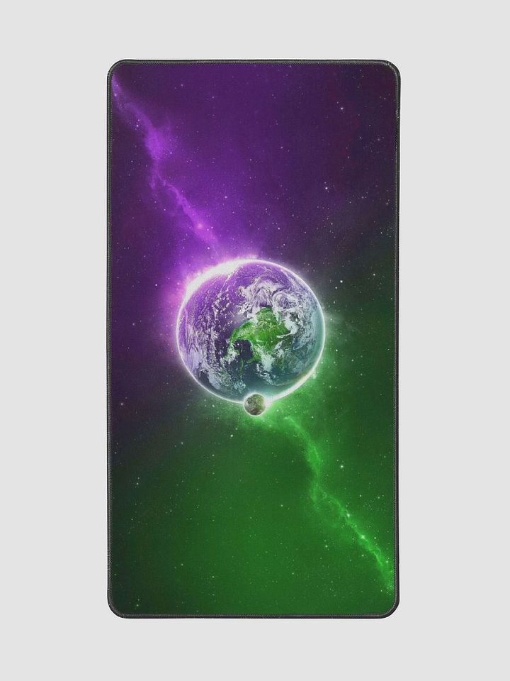 Green&Purple Space Gaming Mouse Pad XXL product image (2)