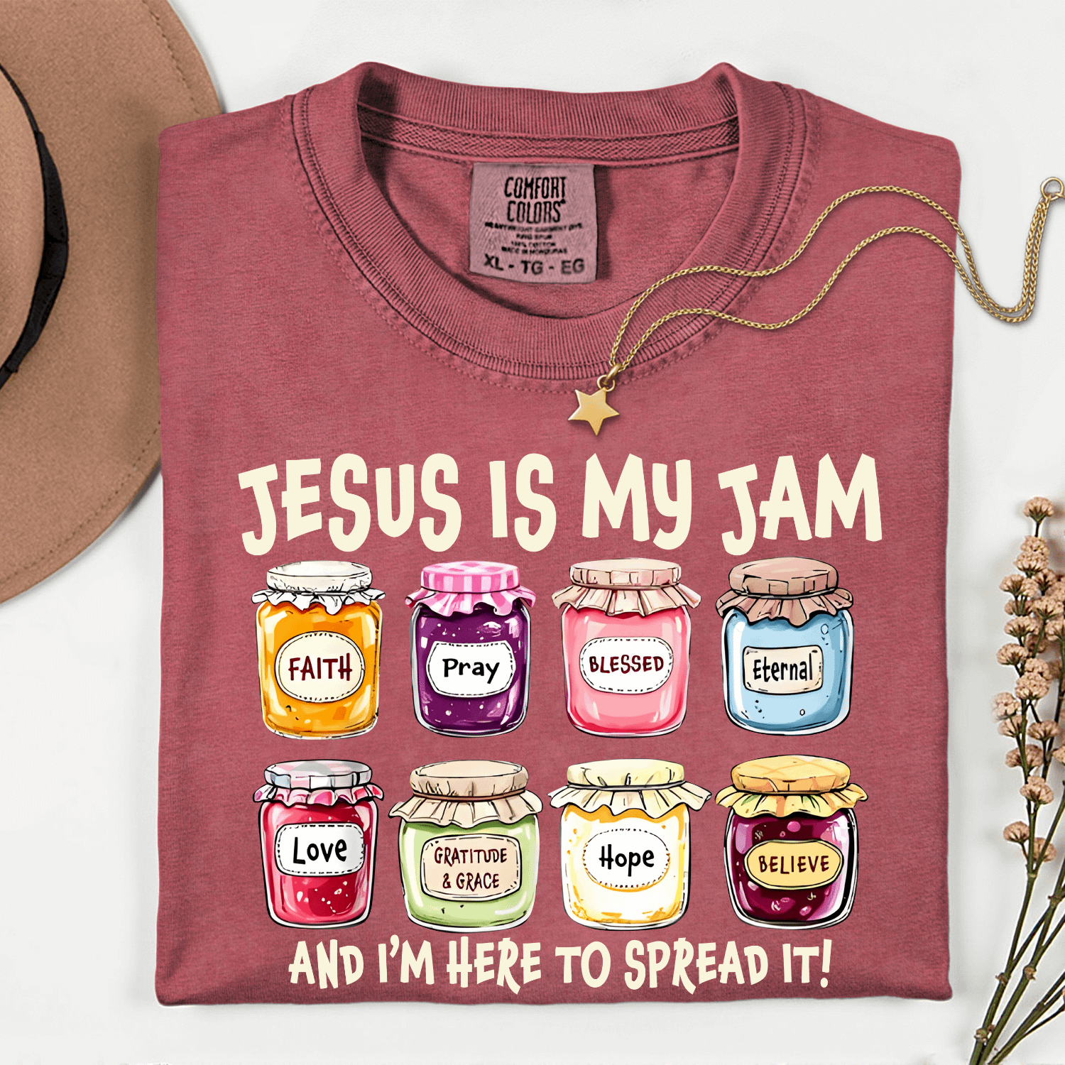 Jesus Is My Jam - Comfort Colors product image (1)
