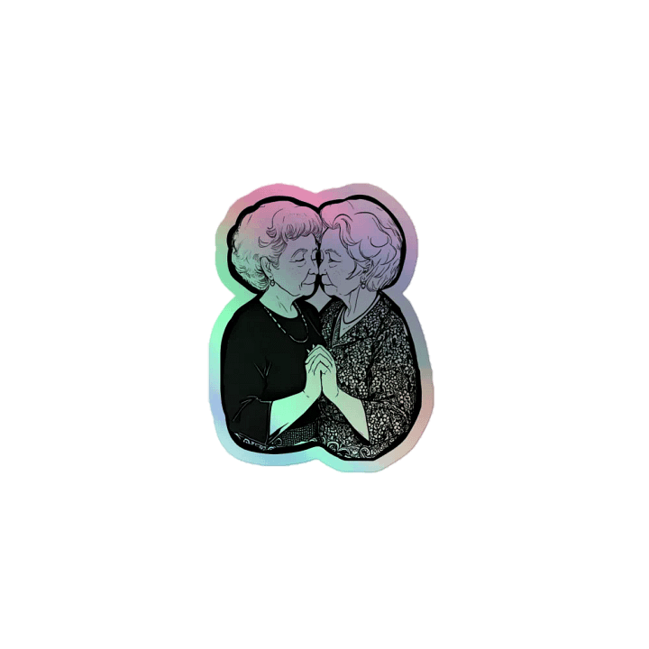 The Joy of Our Love LGBTQ+ Holo Sticker product image (1)