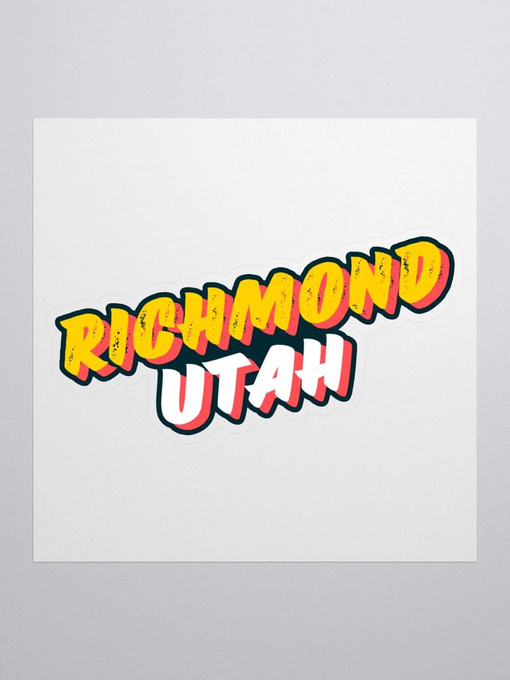 Richmond Utah Sticker product image (3)
