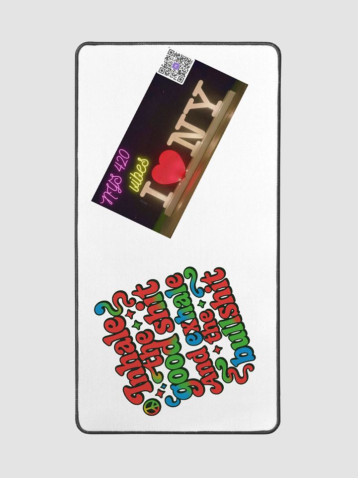 NY 420 Vibes Desk Mat - Leafy Urban Style product image (2)
