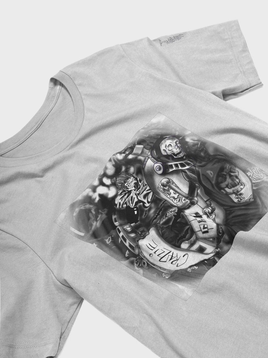 Crazzie Train Tee Dark Edition (B&W) product image (30)