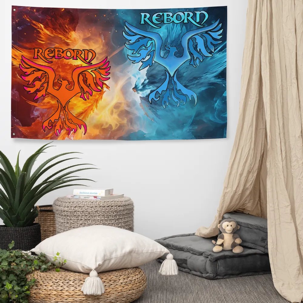 Phoenix All-Over Flag product image (5)