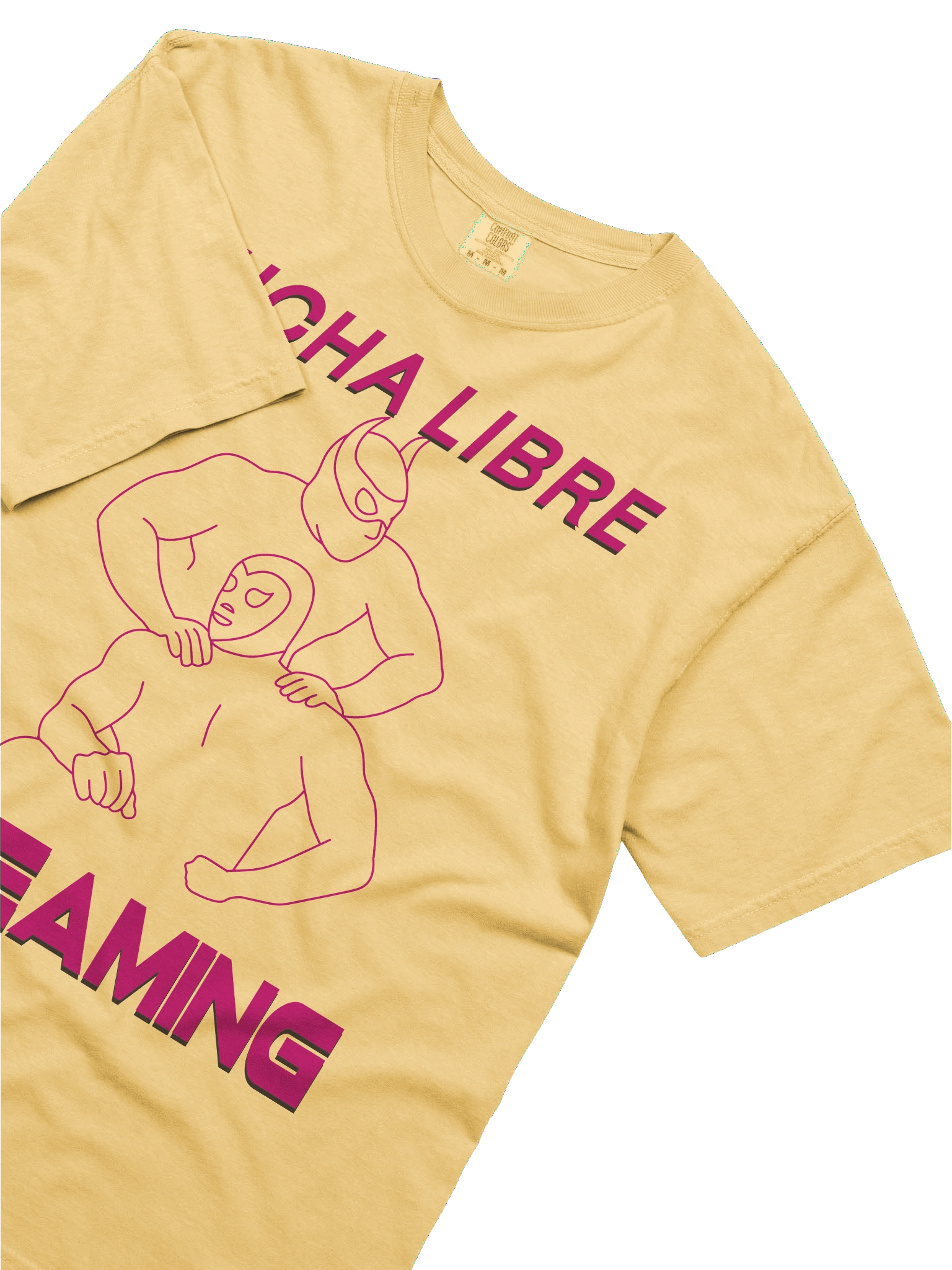 Pink Lucha Libre Dreaming Tee product image (15)