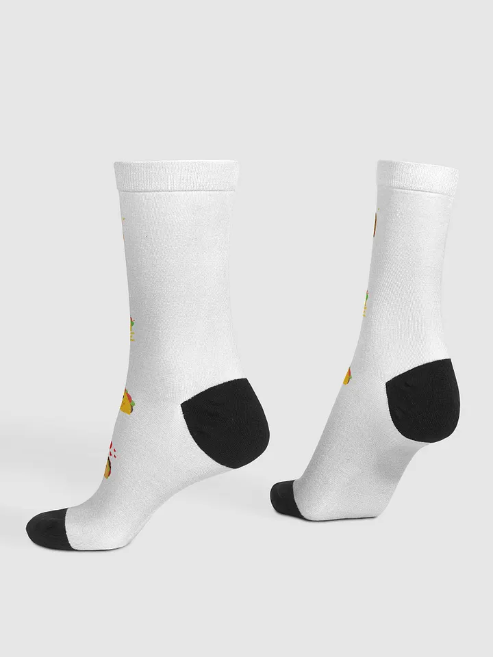 Paco's Tacos Crew Socks product image (1)