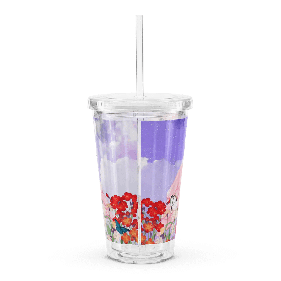 Floral Flamingo Paradise Tumbler product image (2)