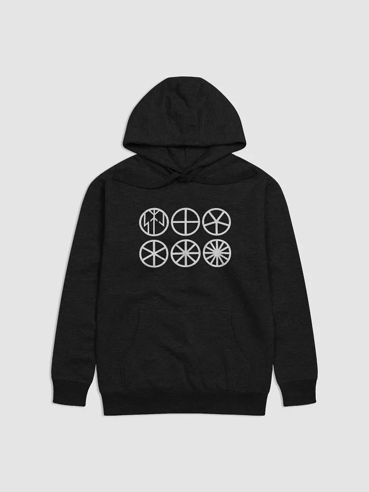STJ 2x3 white solar wheels on dark cloth product image (1)