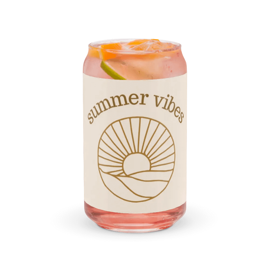 Verre en forme de canette summer vibes product image (37)