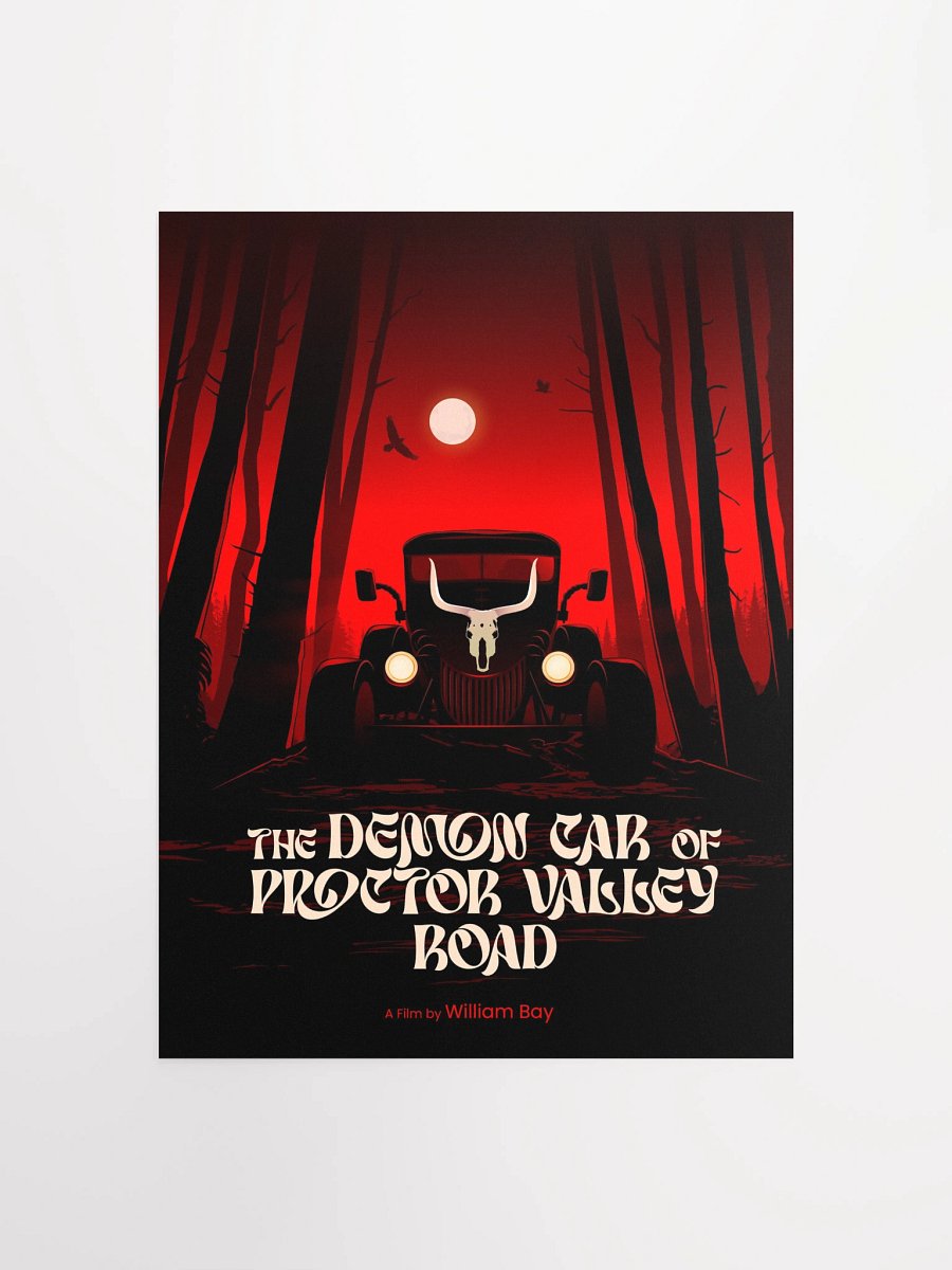 The Demon Car of Proctor Valley Road | Wall Poster product image (1)