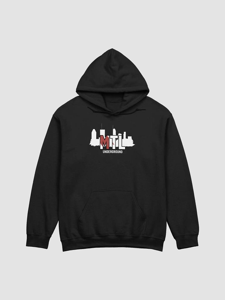 MTL Underground Hoodie (White Logo) product image (1)