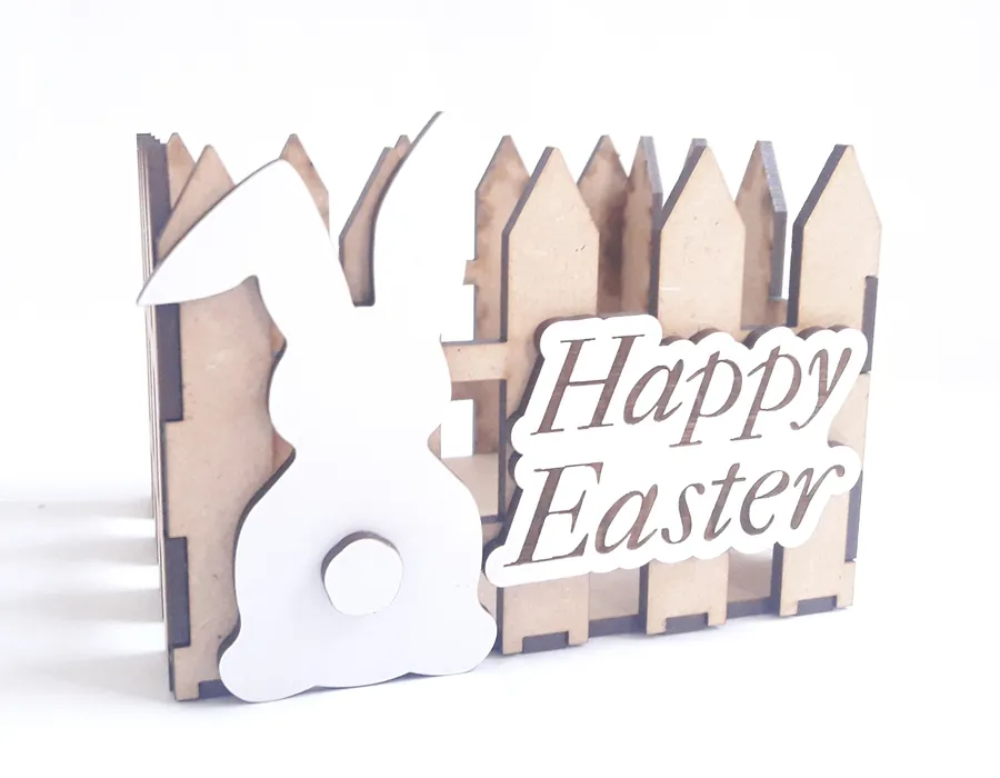 Easter Fence Basket - Laser Cut Files product image (4)