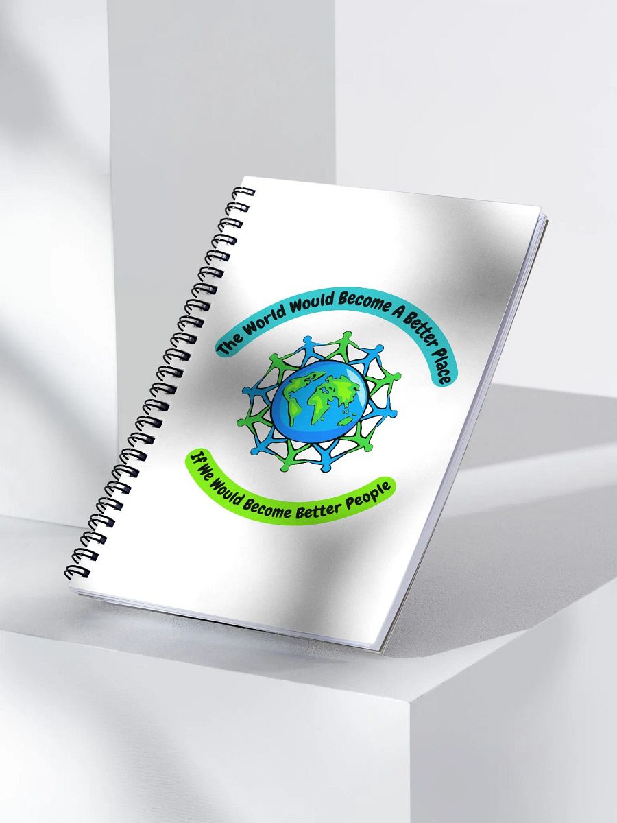 Better People, Better World Notebook product image (3)