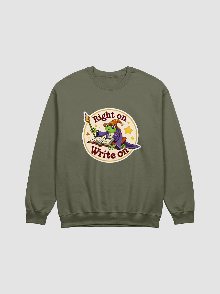 Wizard Frog Crewneck Sweatshirt product image (3)