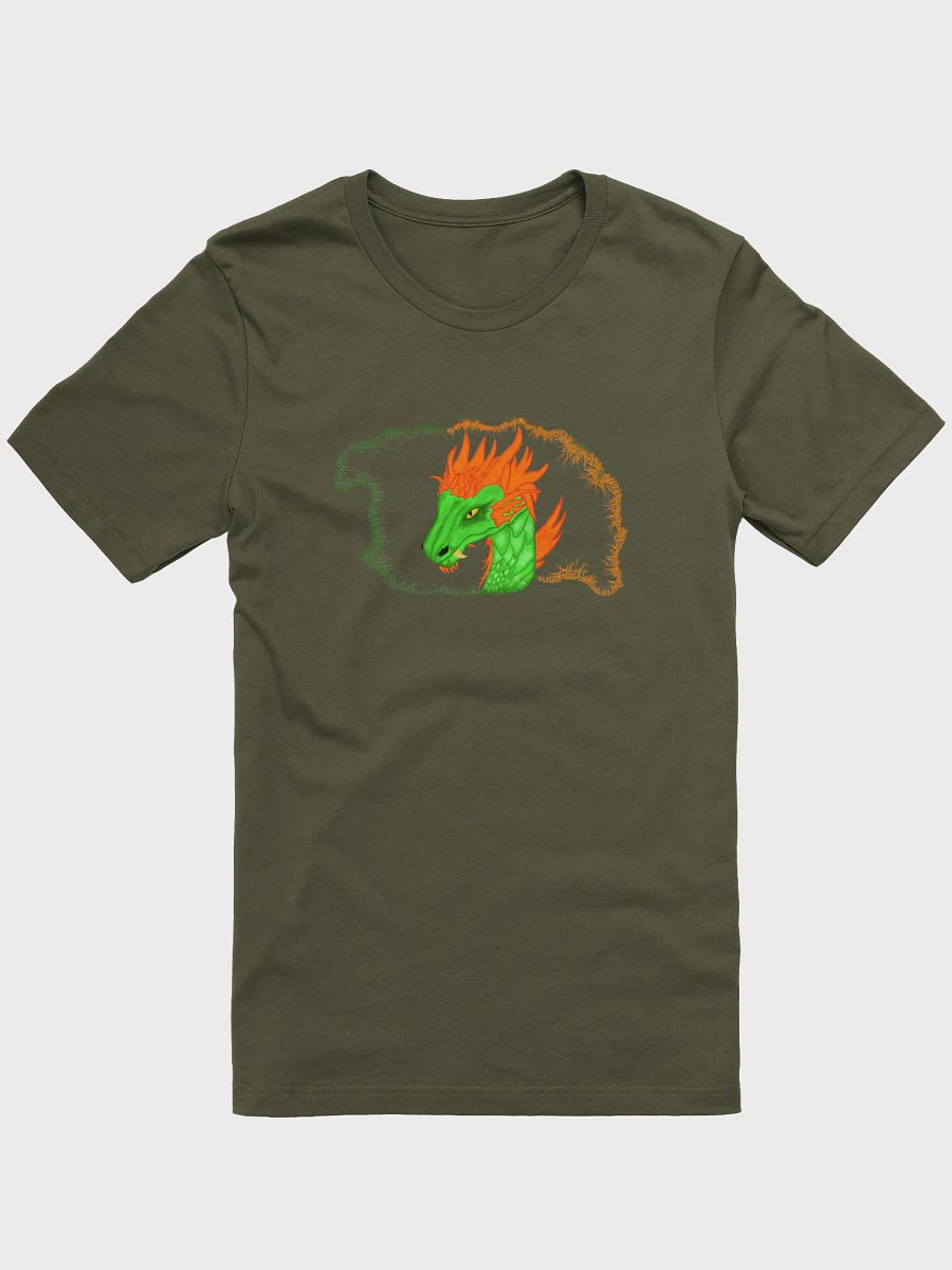 Fiery Dragon Head Stylized T-Shirt product image (1)