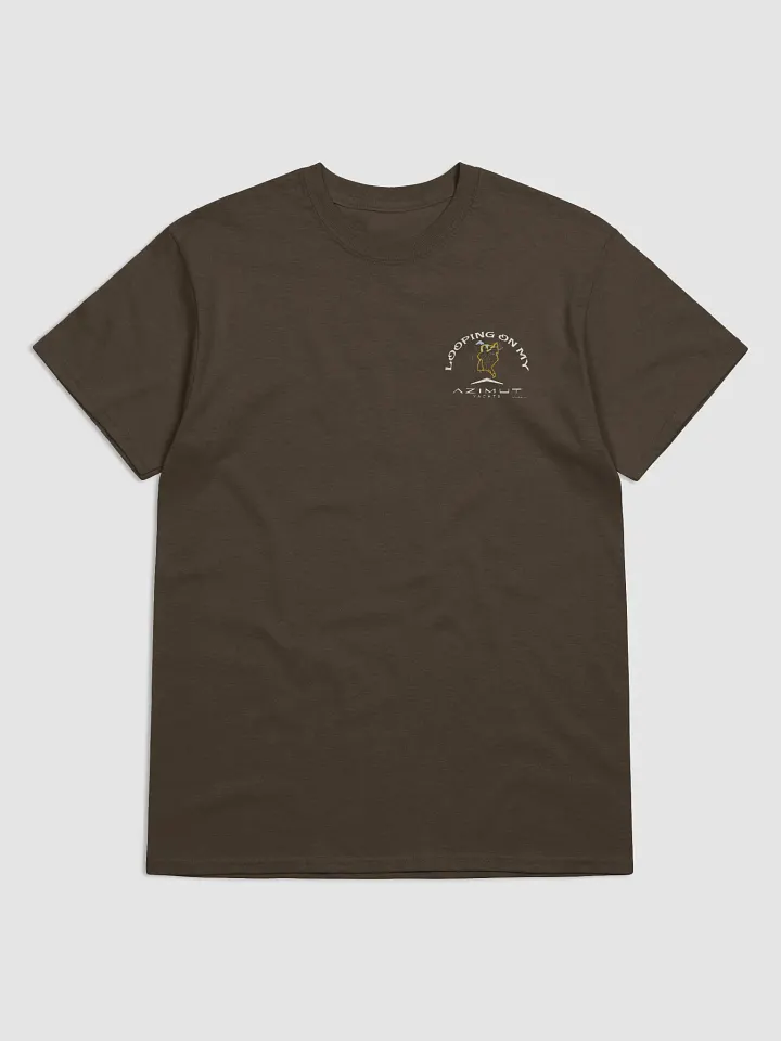 Looping On My Azimut - T-Shirt - Dark Shirt w/White Logo product image (2)