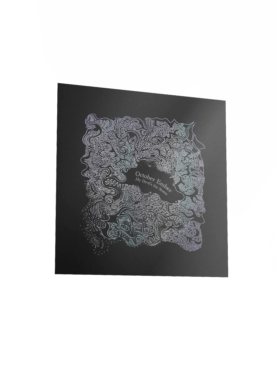 Album Cover Art Print OE's "My Devil's the Storm" product image (3)