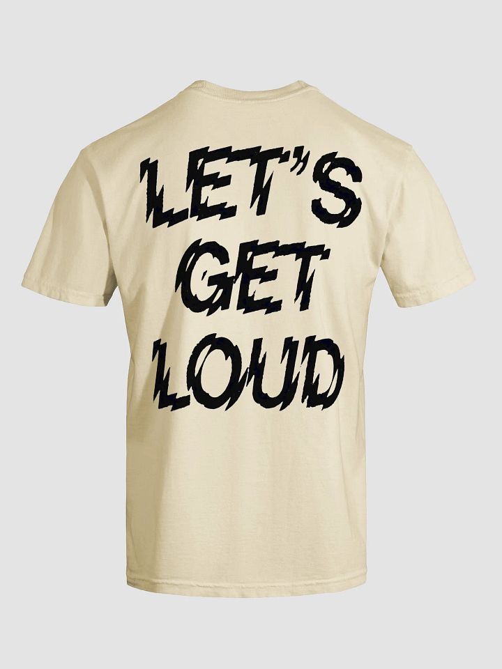 Let's Get Loud Tee (Vintage Cream) product image (1)