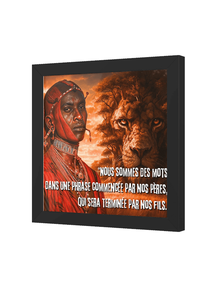 Massai spirit - Tableau product image (2)