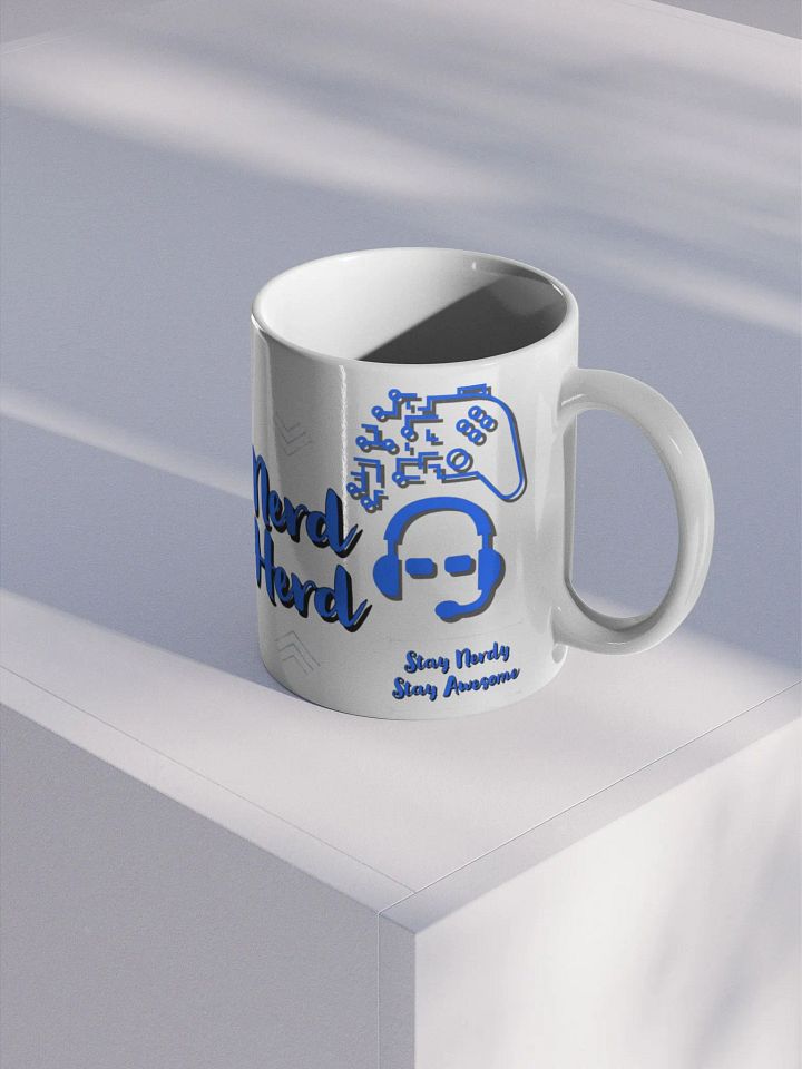 Nerd Herd Glossy Mug (Clear) product image (2)