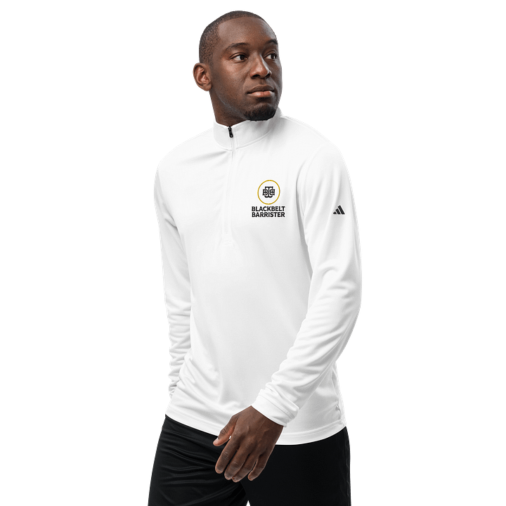 Adidas x BBB Lightweight Quarter-Zip Pullover White product image (1)