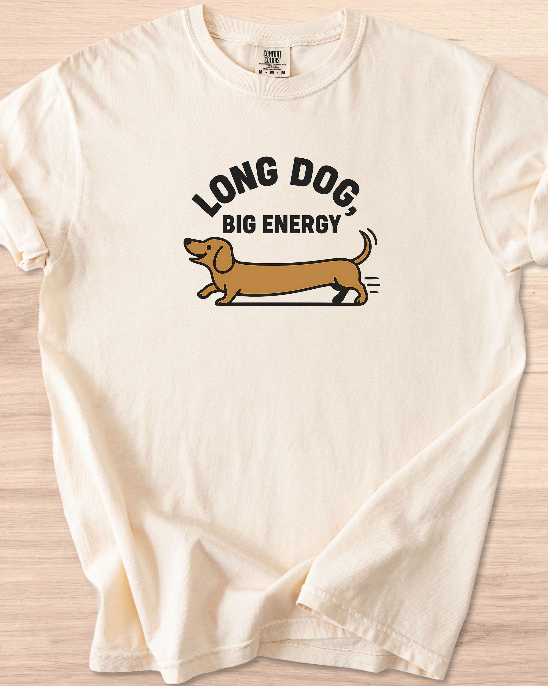 Long Dog Big Energy (Dachshund) Tee product image (44)