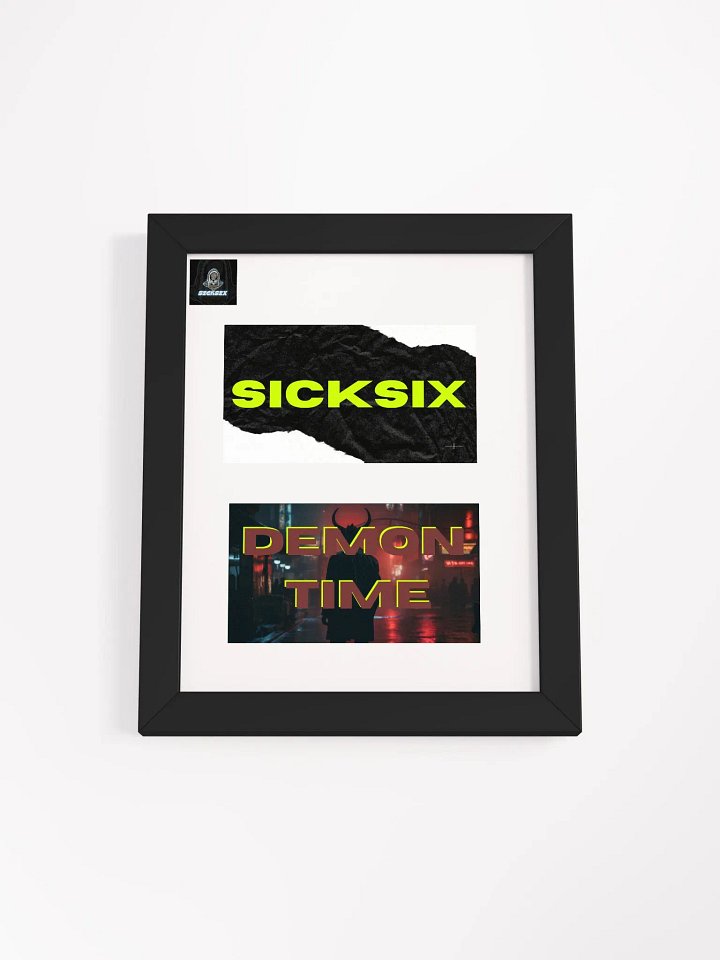 SickSix Demon Time Poster product image (1)