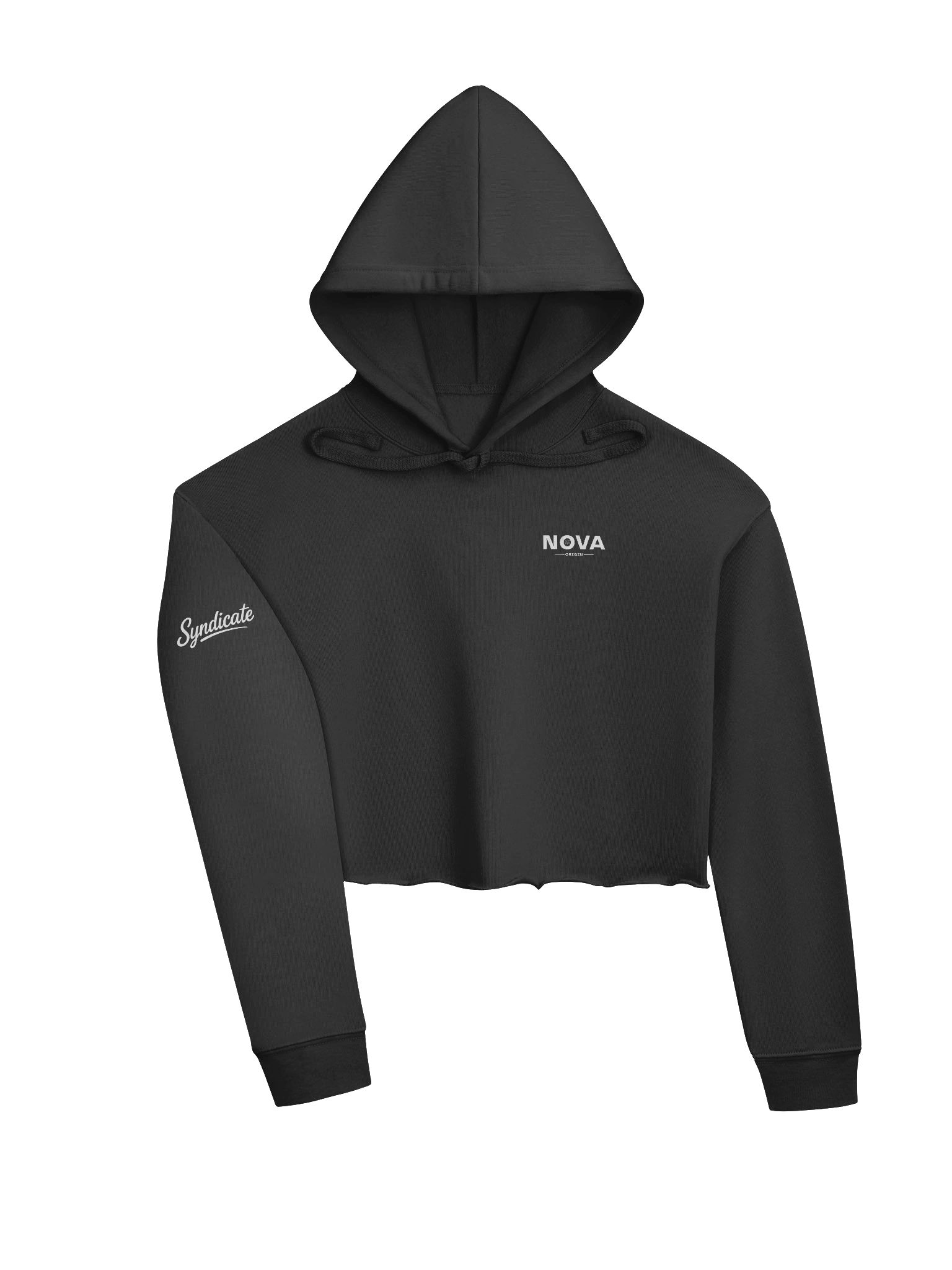 Nova Origin Leafy Elegance Crop Hoodie product image (3)