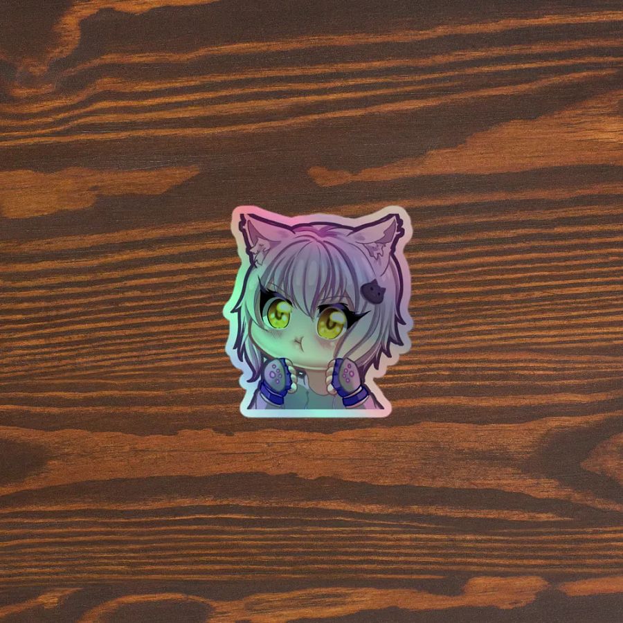 Koneko Pout Sticker product image (5)