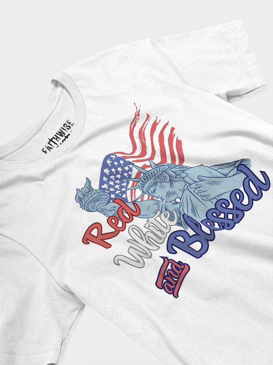 Red, White And Blessed T-Shirt product image (18)