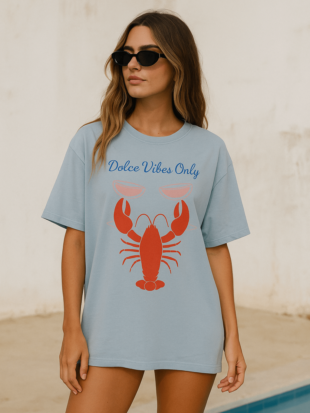 Dolce Vibes Only Oversized Tee product image (1)