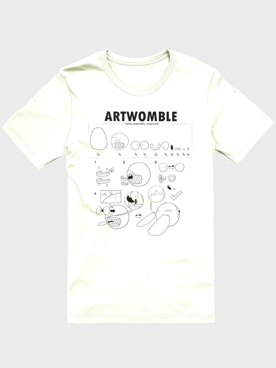 Artwomble SAR T-shirt - Black Design product image (4)