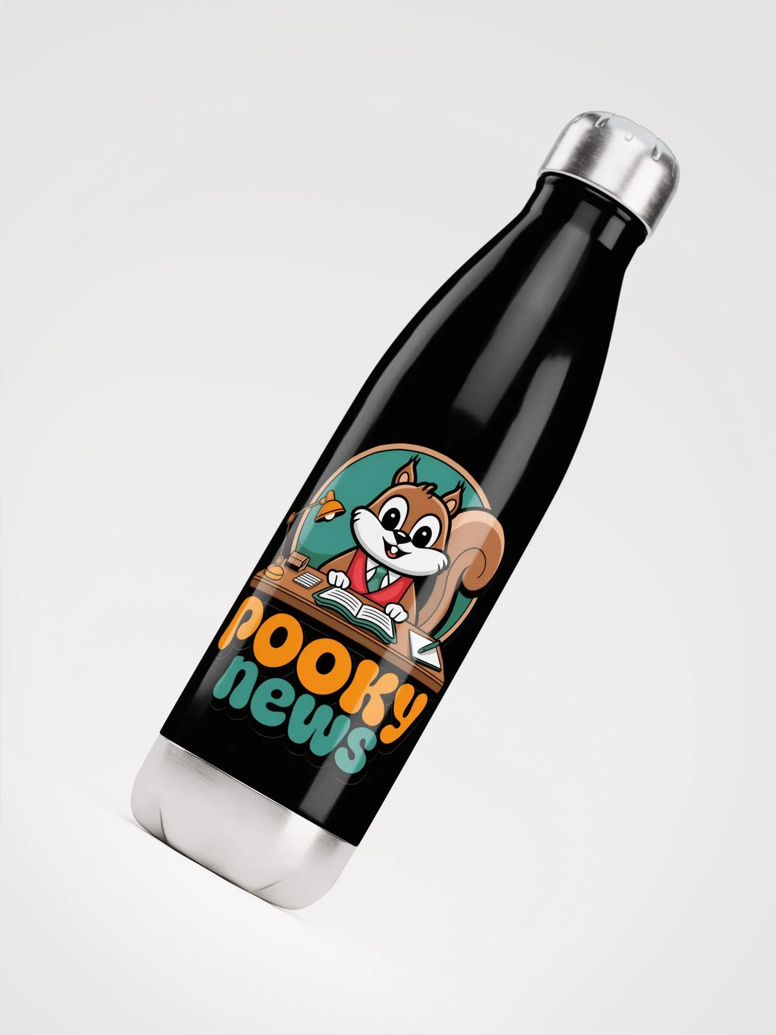 Pooky News Stainless Steel Water Bottle product image (4)
