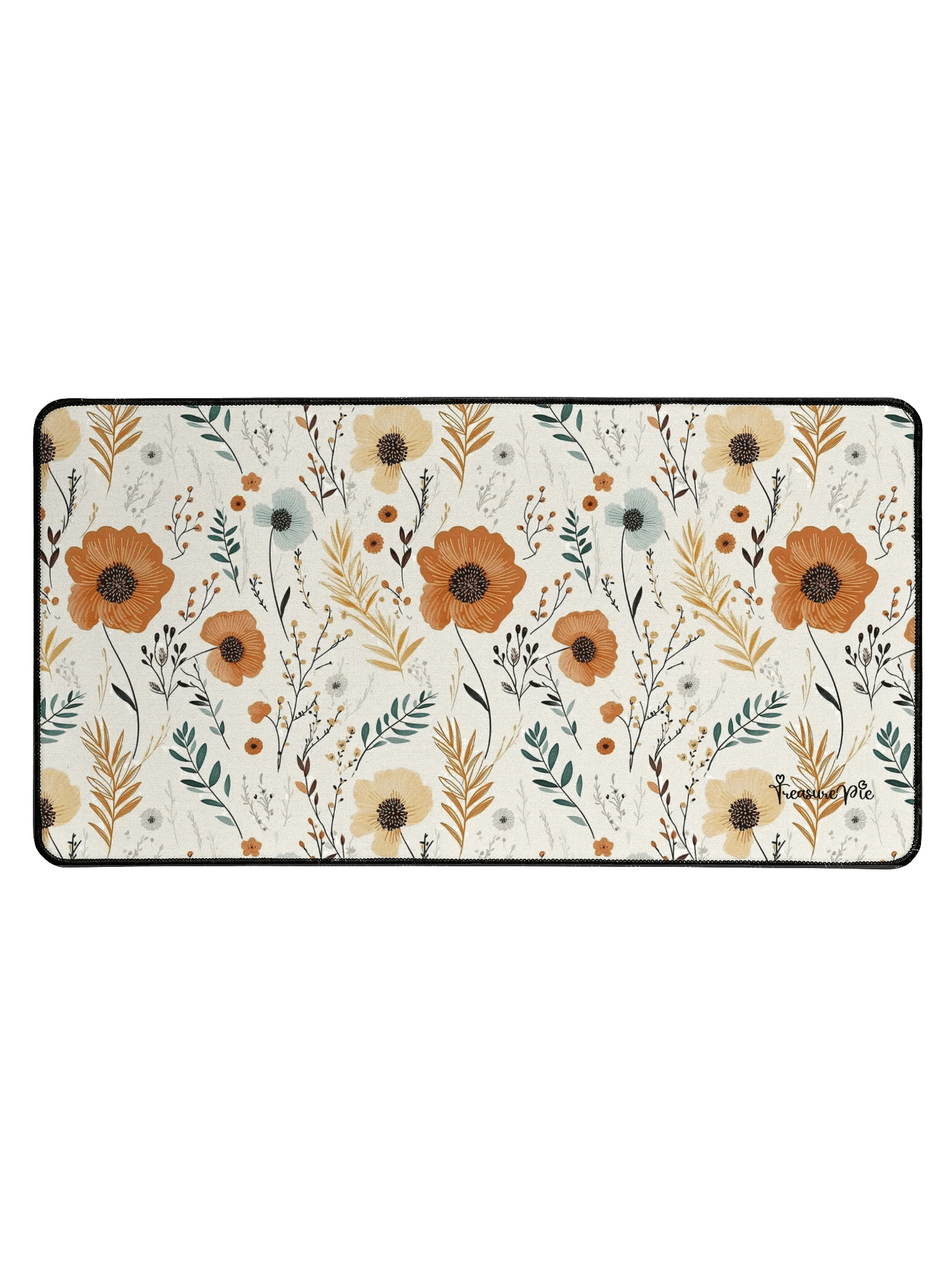 Floral Pattern Desk Mat by Treasure Pie product image (1)