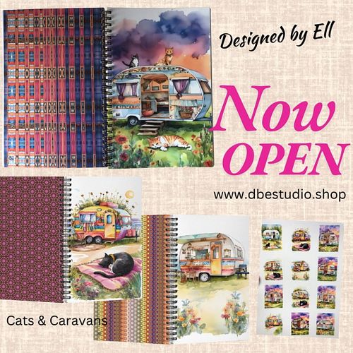 Dropping in early this week since I wanted to let you know that my new store DBE Studio.Shop is open.
It's a start and I will...