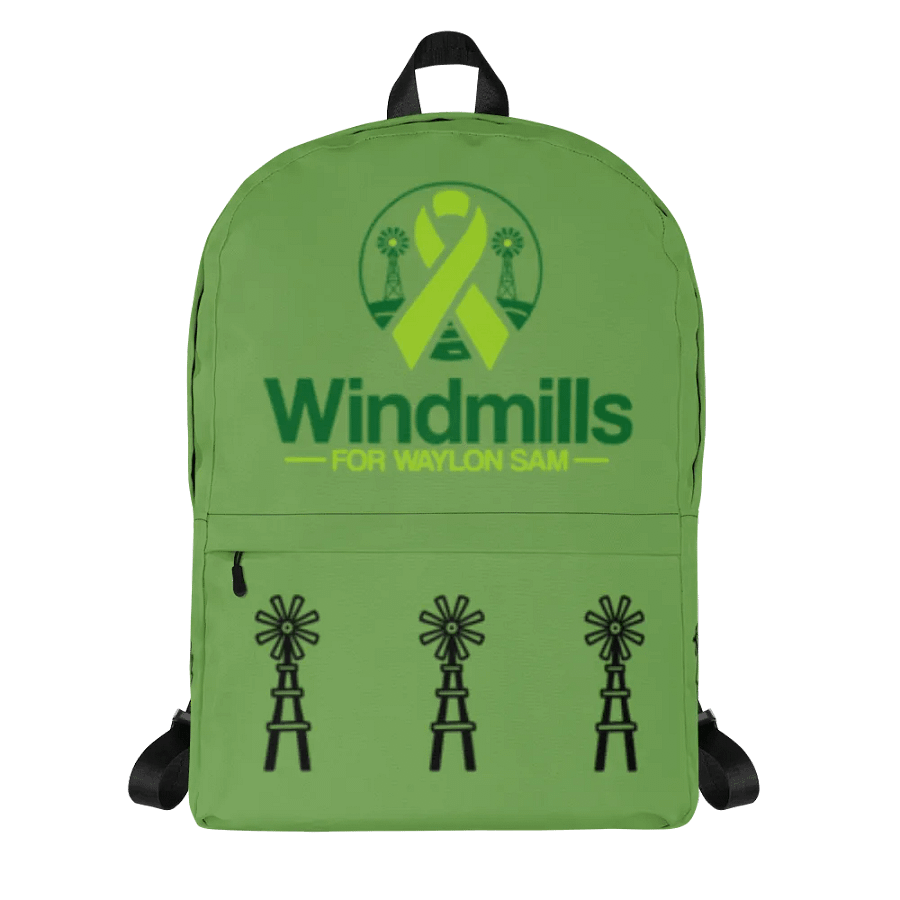 Windmills For Waylon Sam Backpack product image (2)