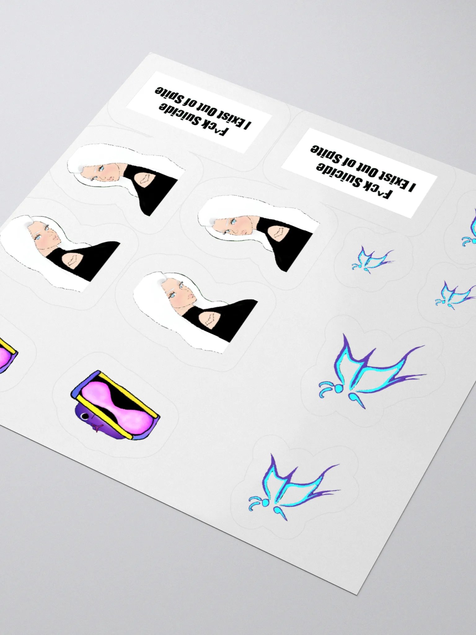 DarkShikixx Streamer Stickers Set 1 product image (3)