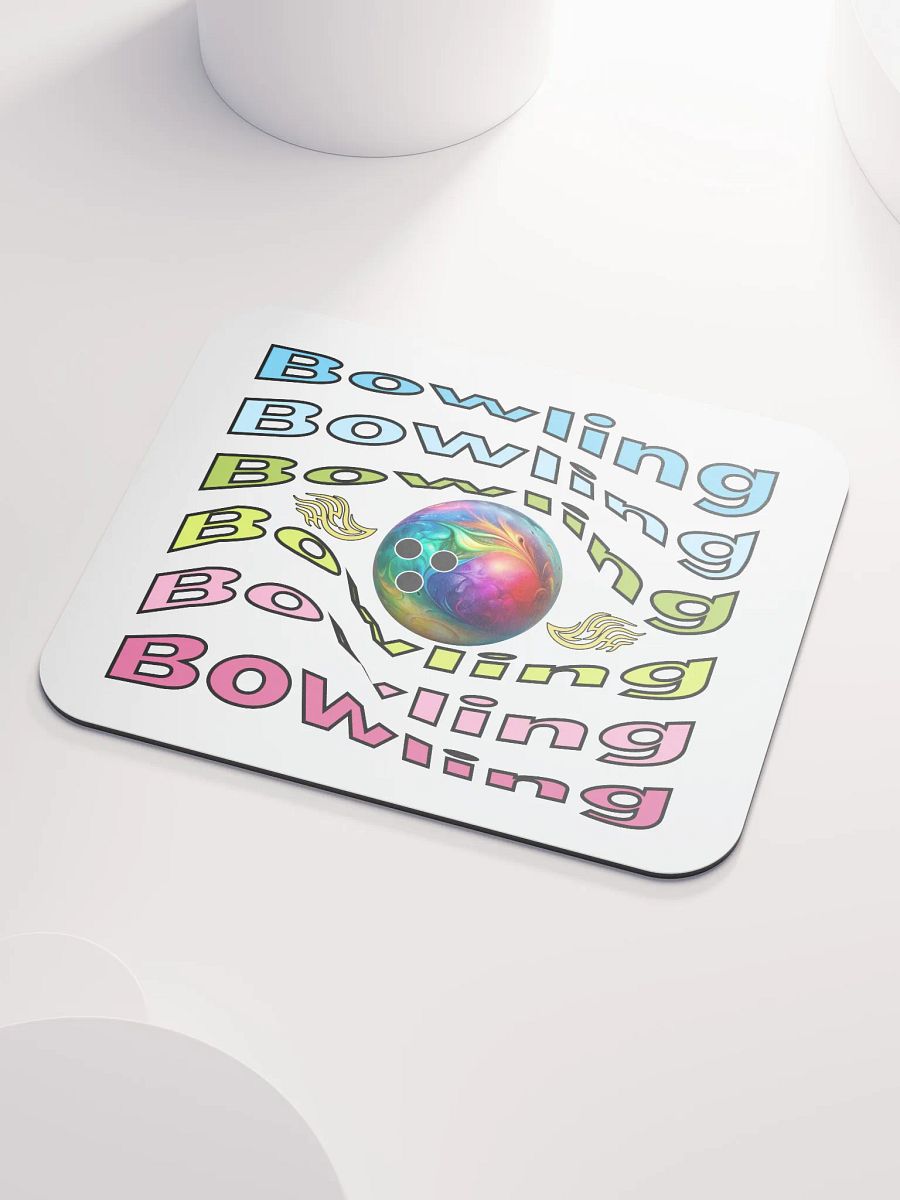 Bowling Swirl Blast Mouse Pad product image (3)