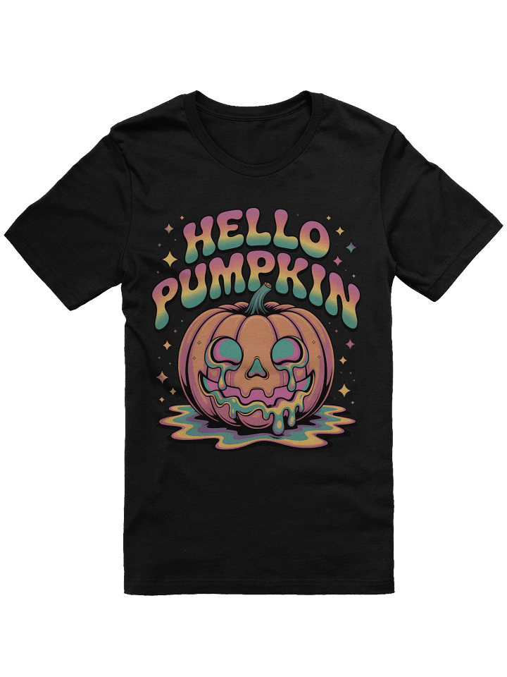 Melting Pumpkin Hello T-Shirt product image (1)