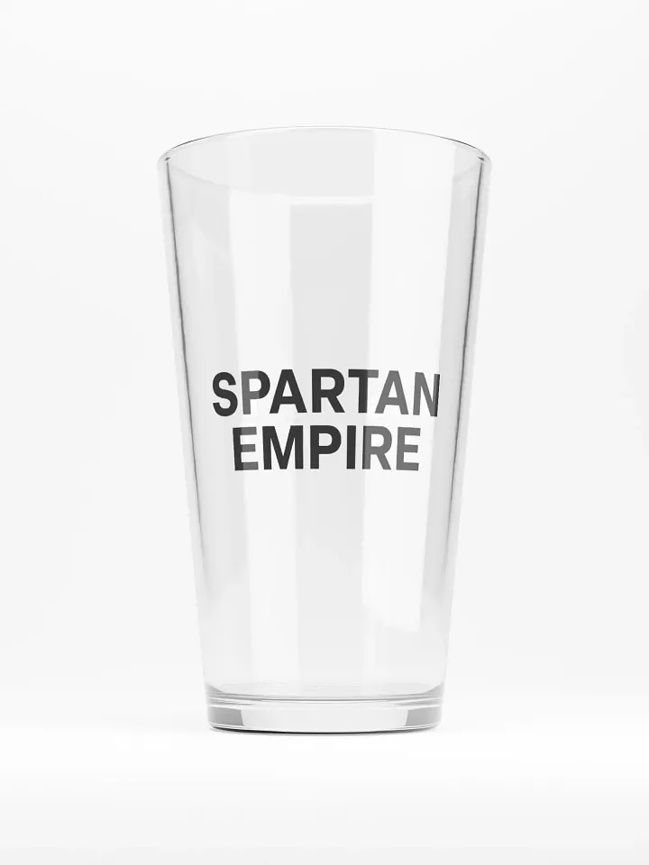 The Emperor's Pint Glass (Black) product image (2)