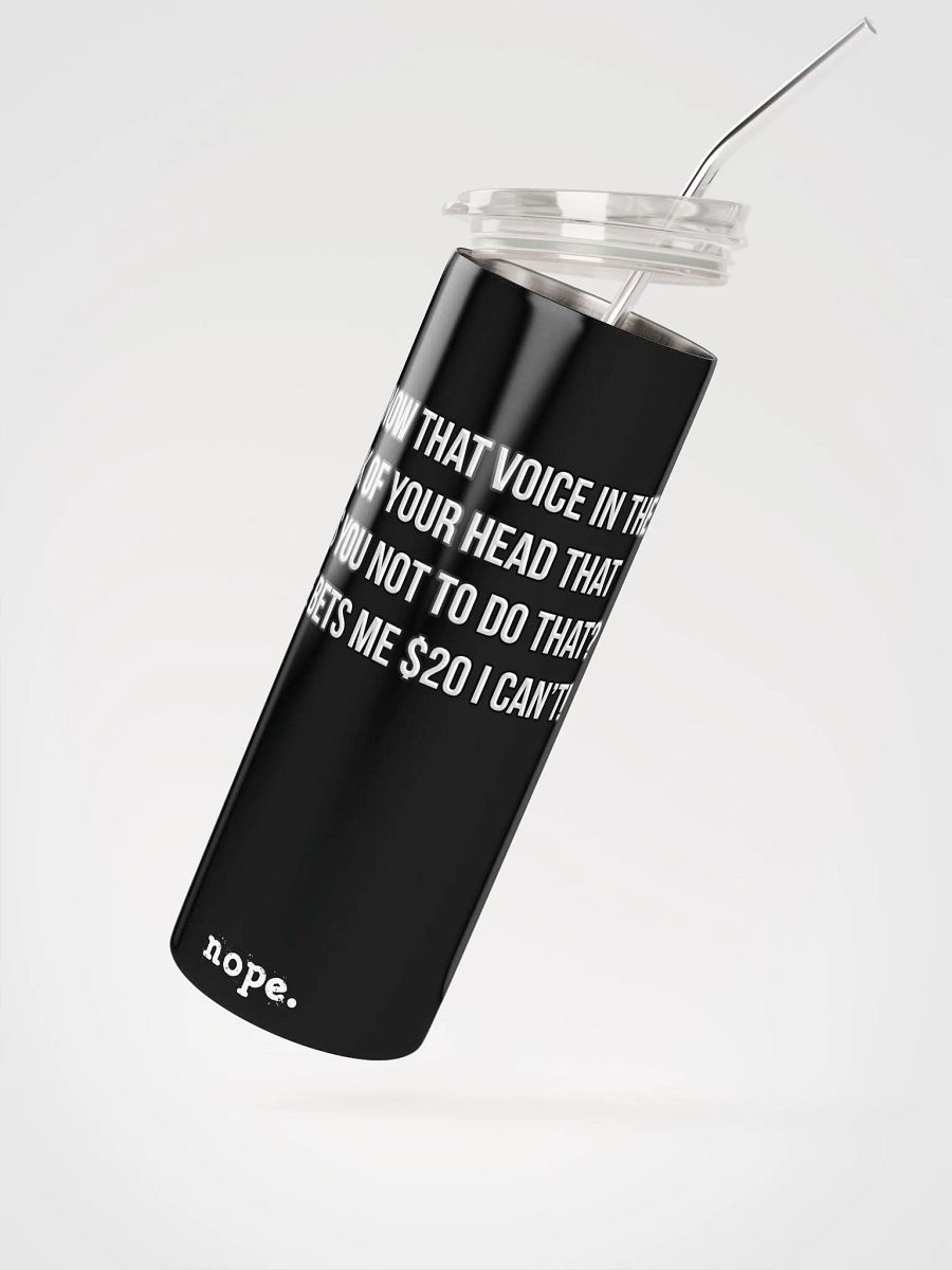 nope. resolute - voice tumbler 1 product image (2)