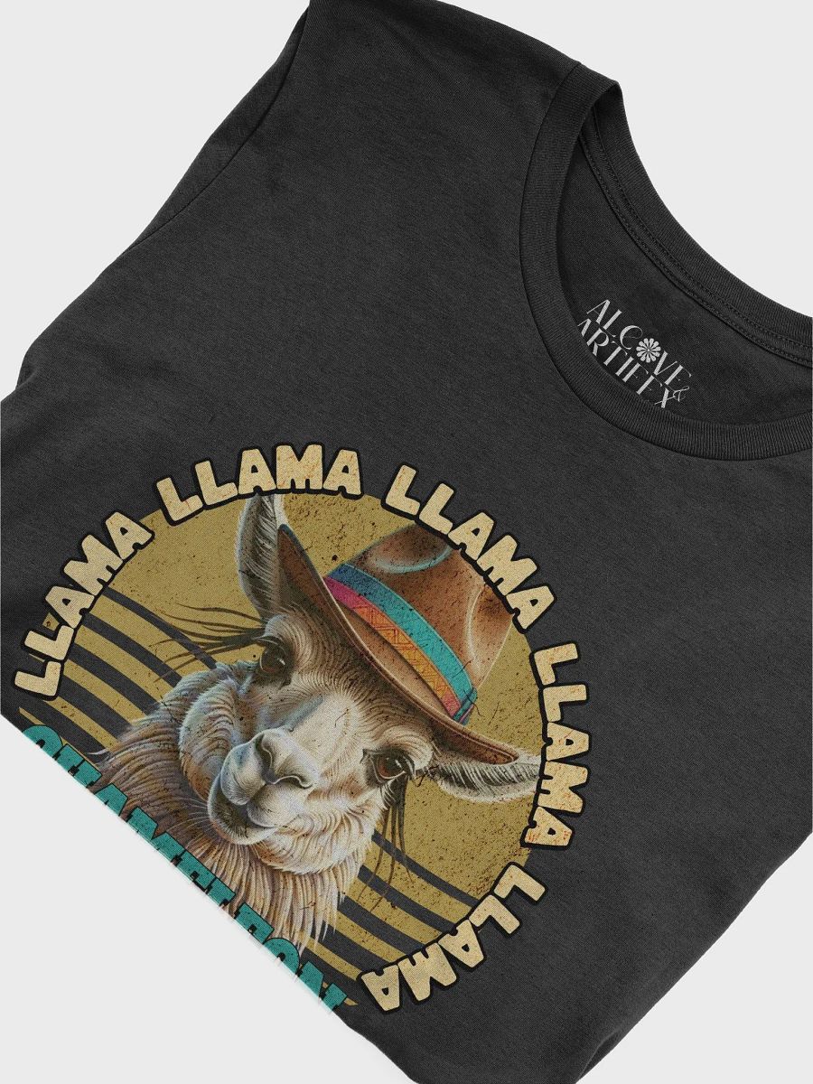 Funny T-Shirt Design- Llama Chameleon product image (51)