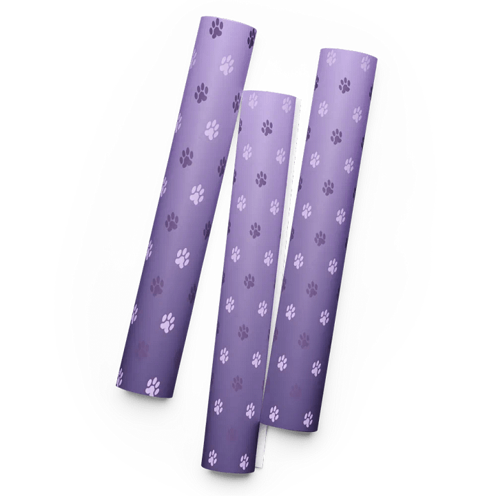 Paw Print Wrapping Paper product image (2)