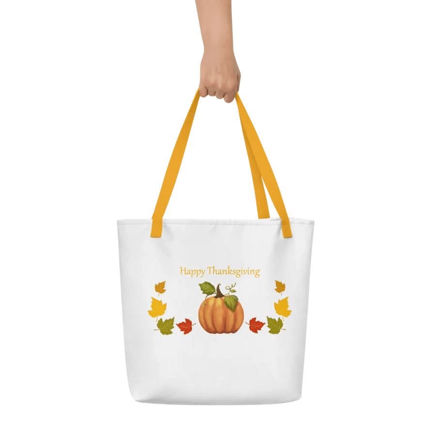 Happy Thanksgiving Tote Bag product image (5)