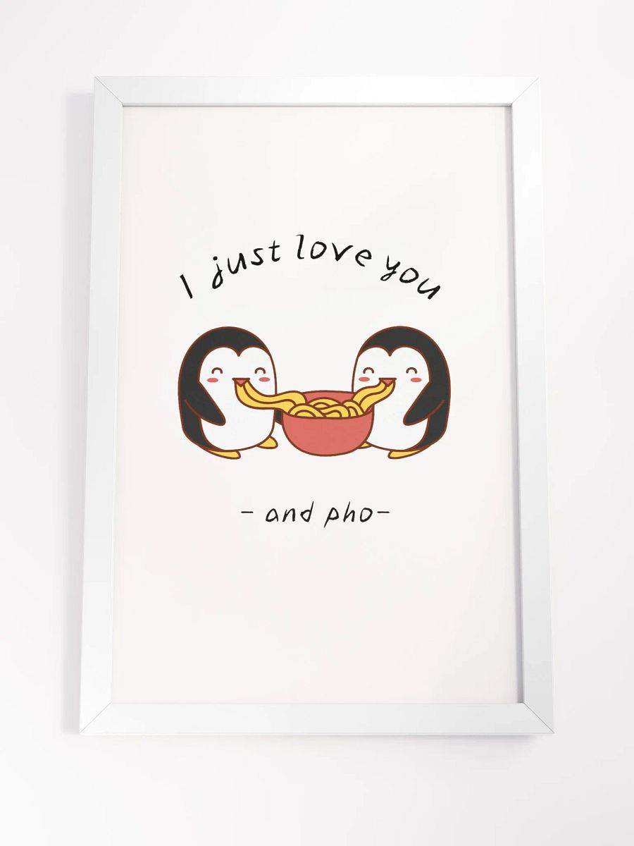 Penguin And Pho Love Frame product image (4)
