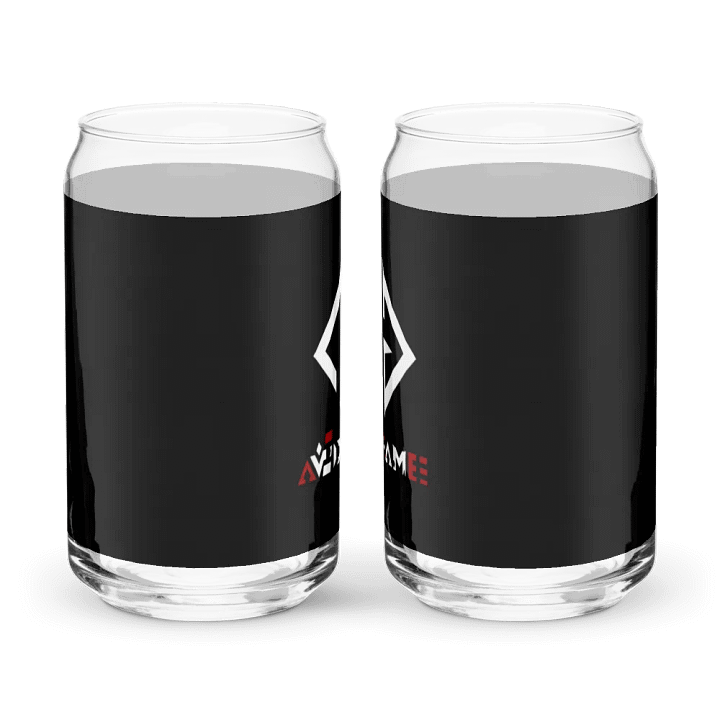 Verre en forme de canette : avec ou sans couvercle, paille en métal product image (2)