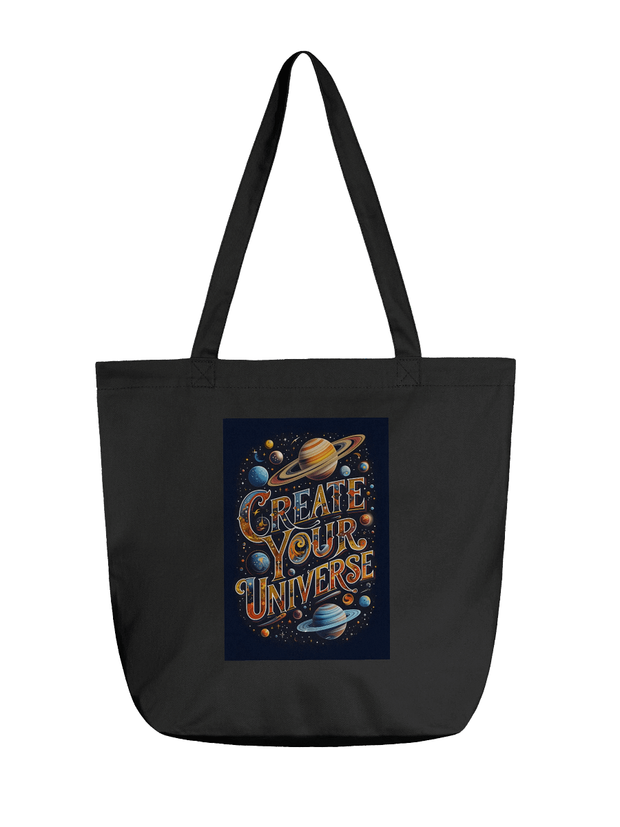 Create Your Universe – Organic Cotton Tote Bag (Standard) product image (1)