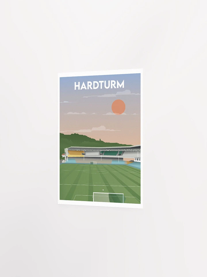 Hardturm Stadium Design Poster product image (2)