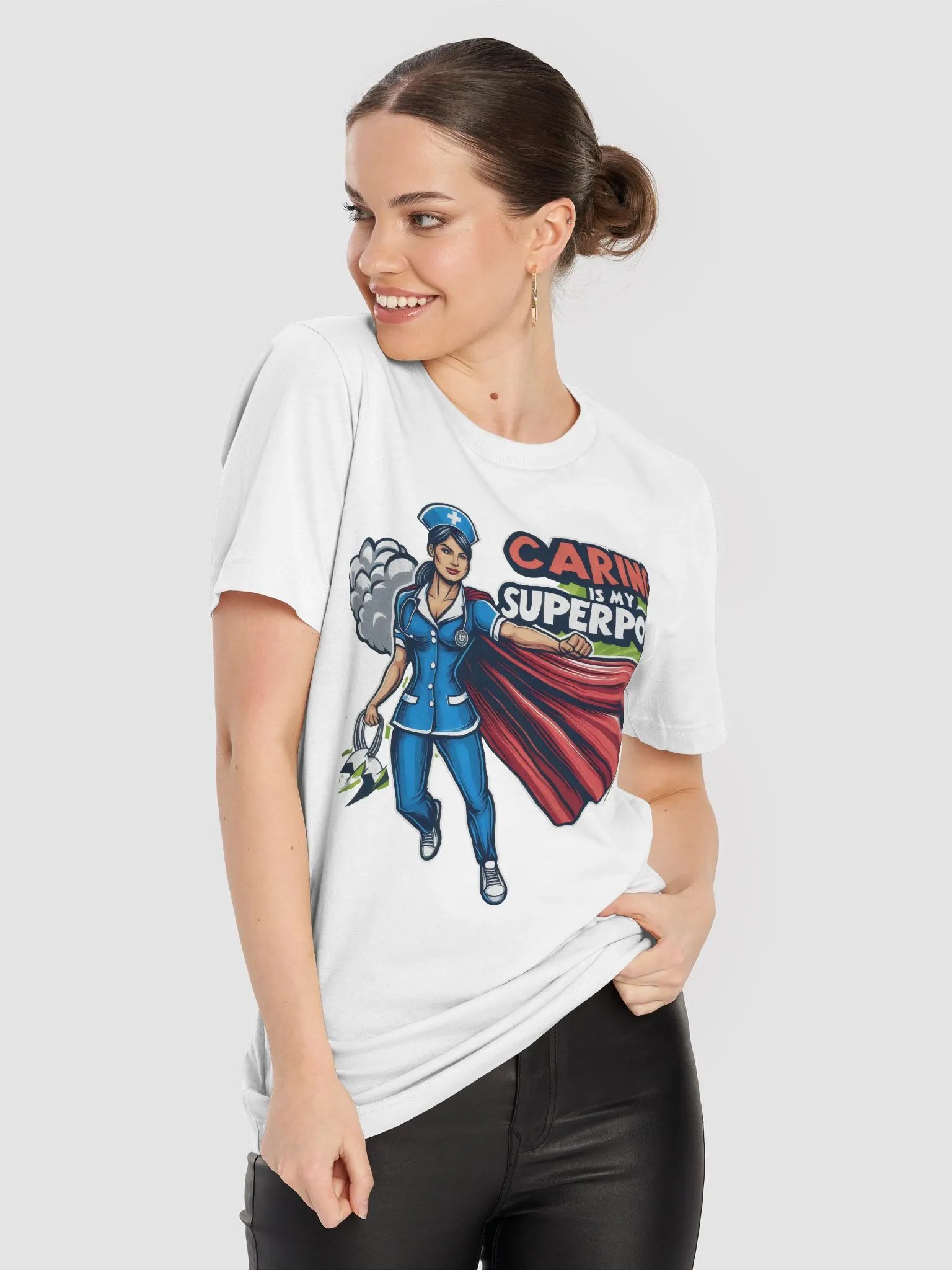 Nurse Superhero Power Tee product image (81)