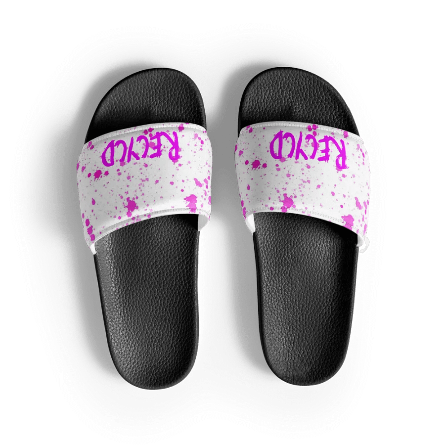 Pink Splatter Rec Slides product image (2)